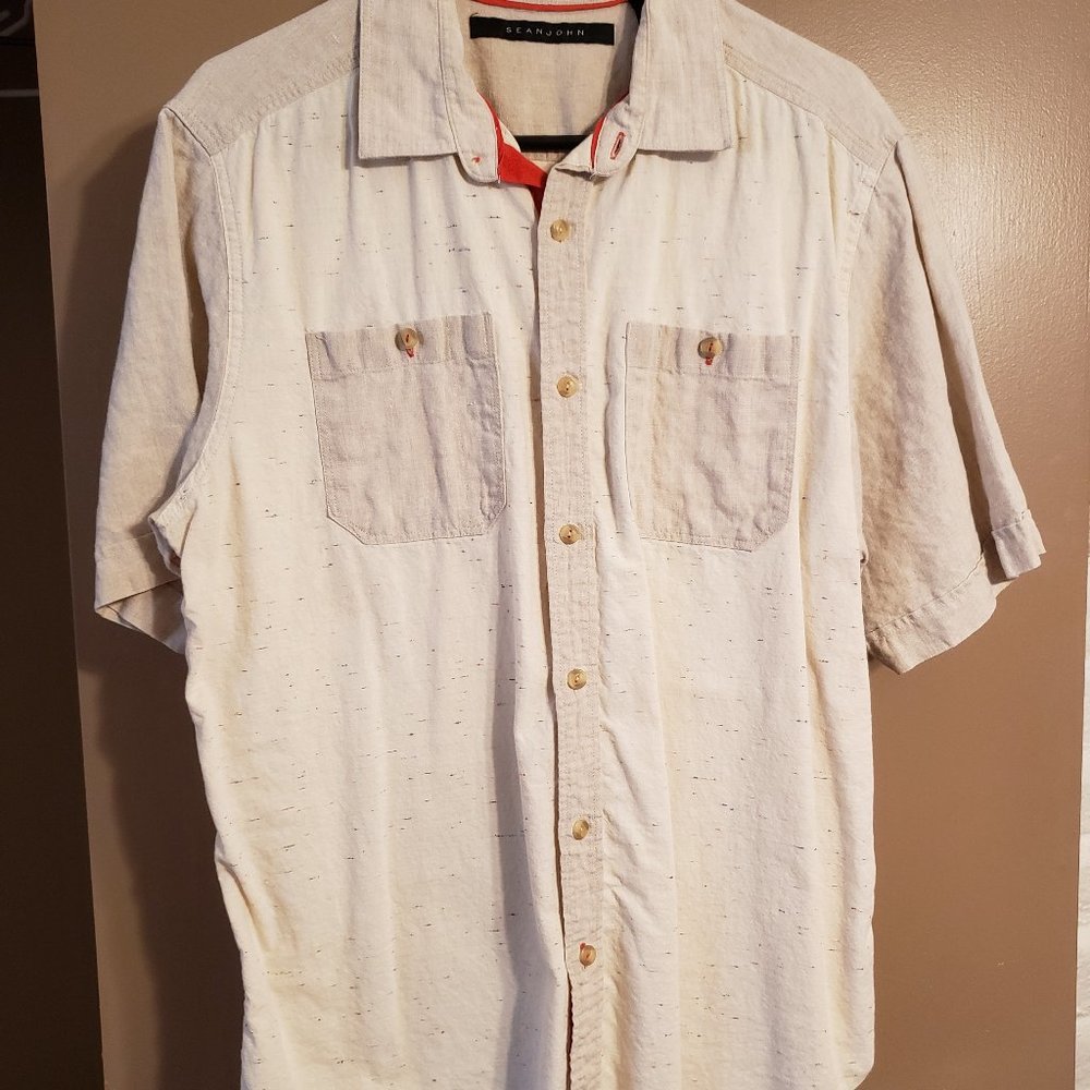 "SEANJOHN" Designer button down shirt